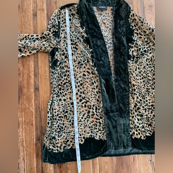 The Kooples Green Embroidered Kimono, NWOT - Picture 6 of 9